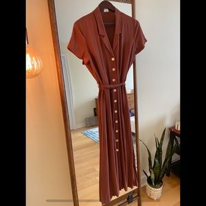Aritzia Wilfred shirt dress